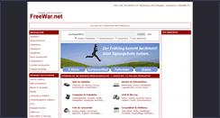 Desktop Screenshot of freewar.net
