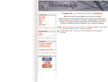 Tablet Screenshot of chars.freewar.info