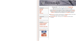 Desktop Screenshot of freewar.info